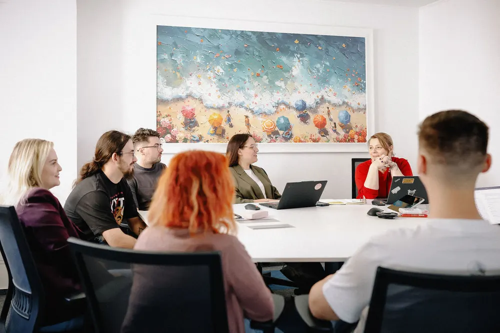 phaze01 consultants in a project meeting